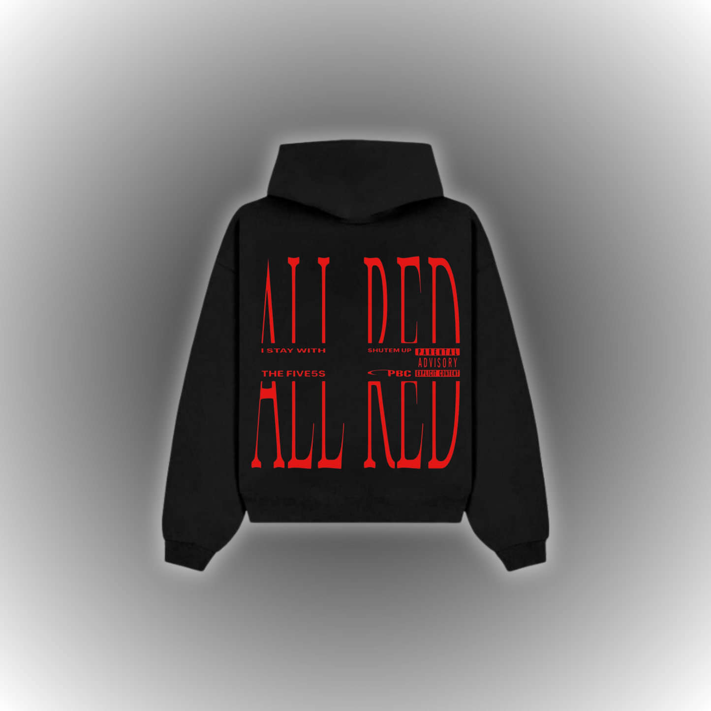 ALL RED SWEATSHIRT