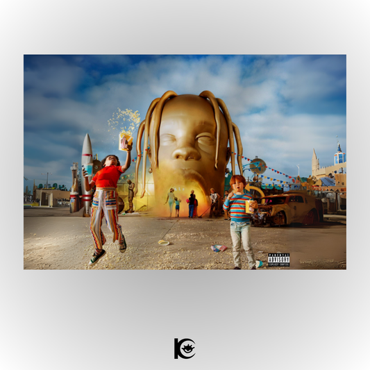 ASTROWORLD Duvar Halısı